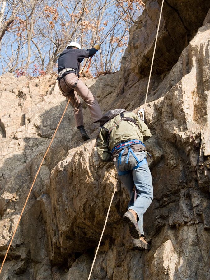 Mountaineering climbing competition