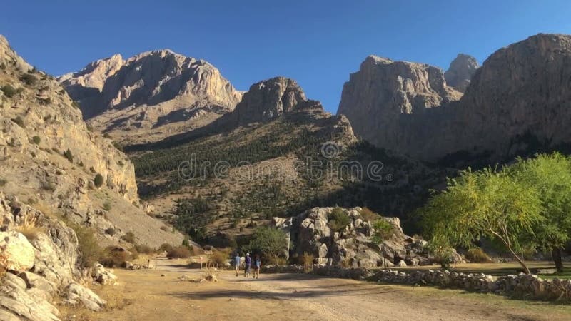 Mountaineers hiking at Aladaglar National Park