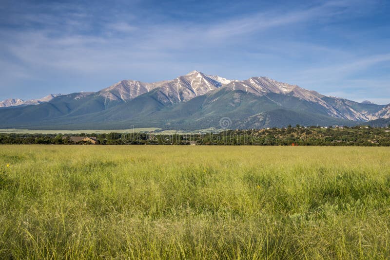 Mountains, Buena Vista, CO. Stock Image Image of scenery, rock 58395389