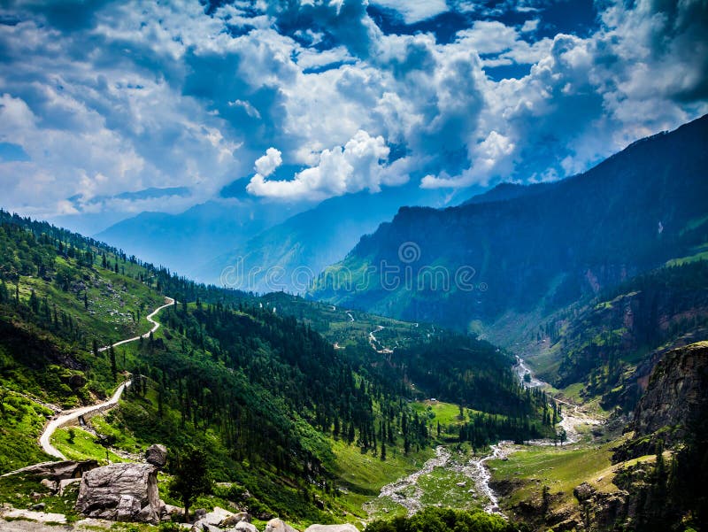 Mountains and clouds. stock image Mountains and clouds. stock image