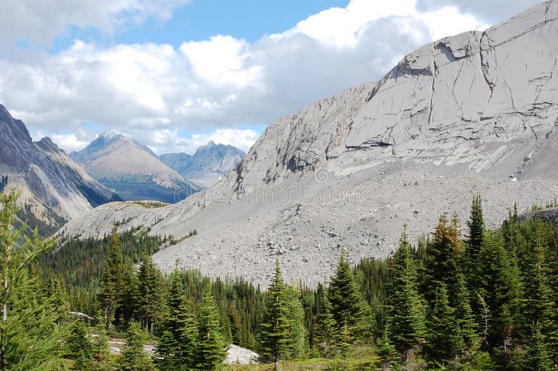 Mountains and forests