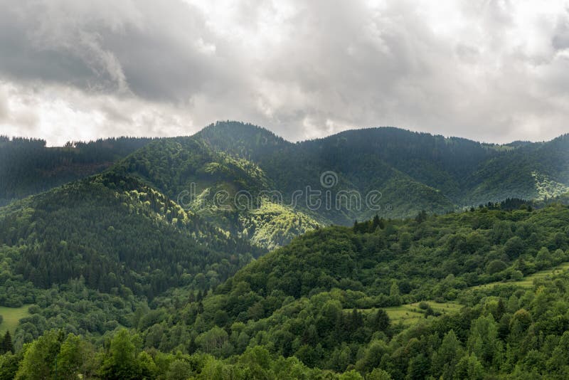 Mountains around Vlkolinec