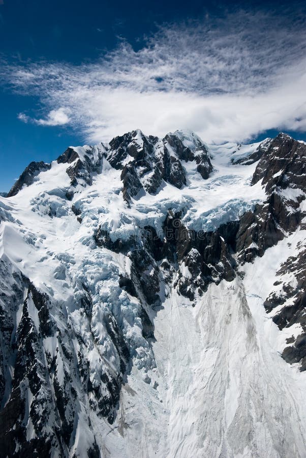 Mountains and Glacier New Zealand