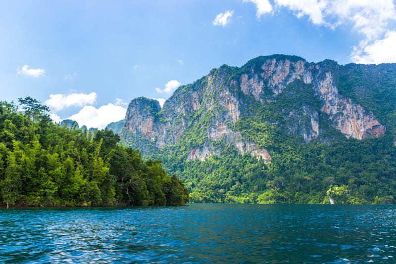 Mountains lake river sky and natural