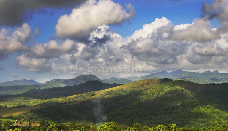 Mountains landscape stock photography