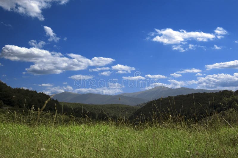 Mountains landscape