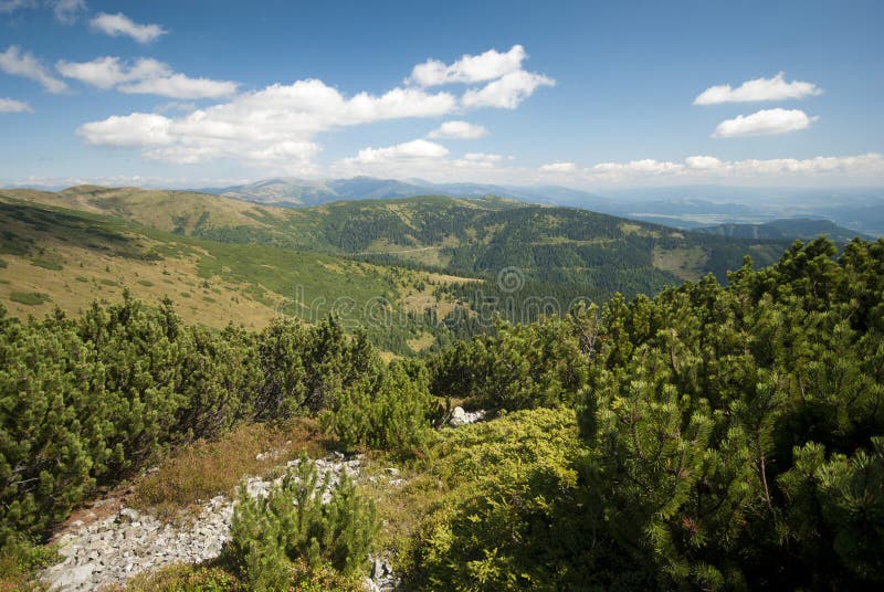 Mountains landscape in Slovakia