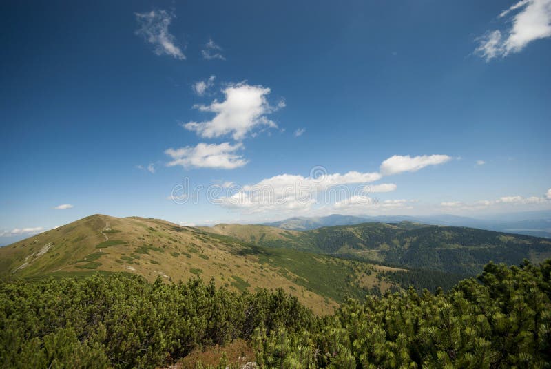 Mountains landscape in Slovakia