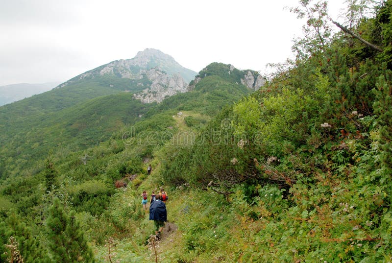 Mountains landscape in Slovakia