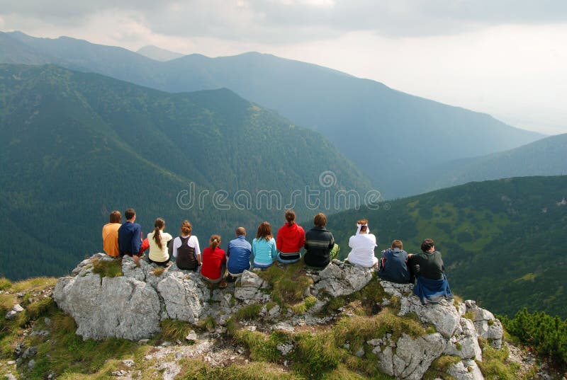 Mountains landscape in Slovakia