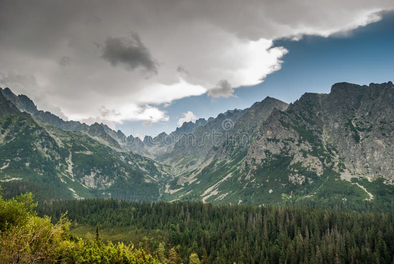 Mountains landscape