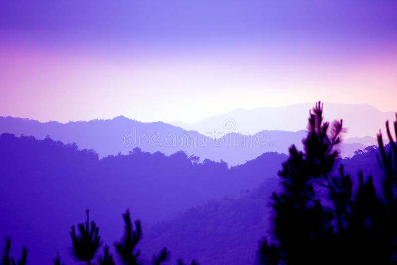 Mountain Glory stock image. Image of beauty, high, clouds 558863