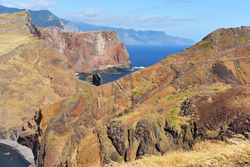 Mountains Near Atlantic Ocean Coasts. Stock Photo - Image of coast, design: 96214114