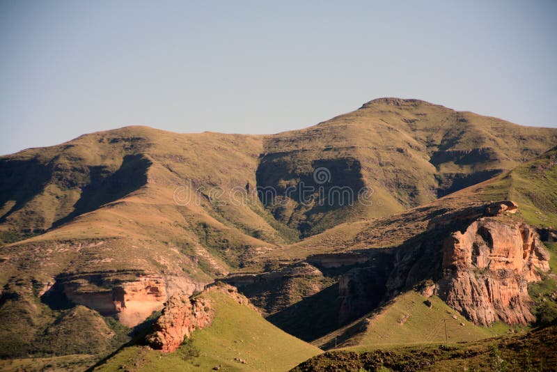 Mountains near Clarens (South Africa)