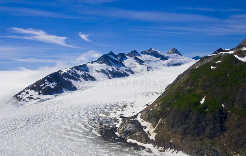 Mountains and Snow in Alaska