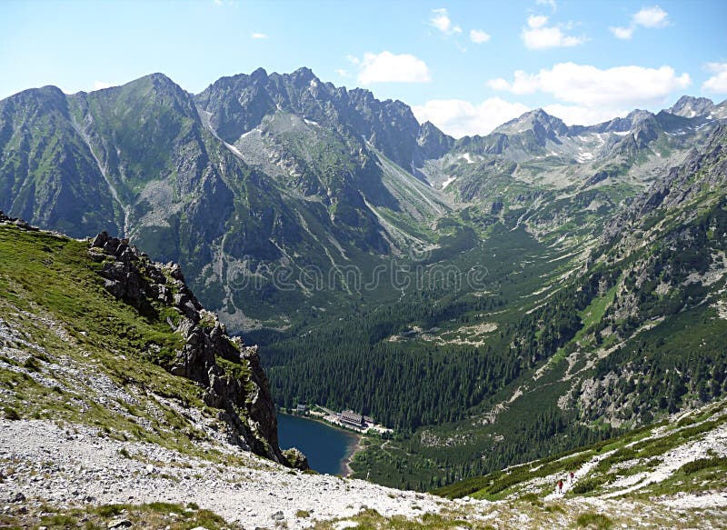 Mountains in the summer, High Tatras, Slovakia, Europe