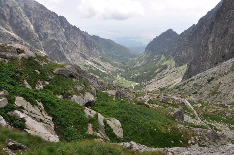Hory a údolí Vysokých Tater, Slovensko, Evropa
