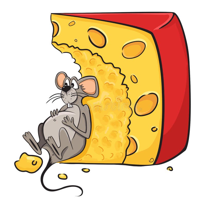 Mouse with cheese