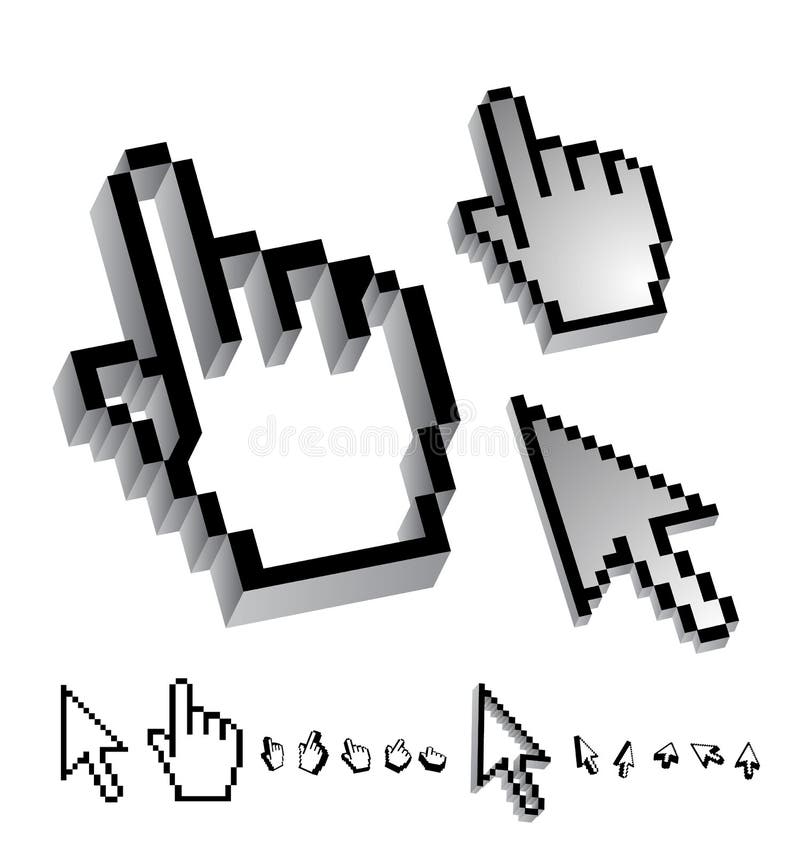 Mouse pointer stock vector. Illustration of scalable, pointer 6333566