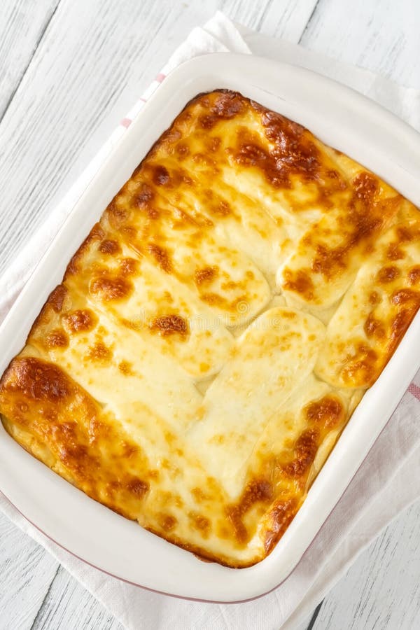 Moussaka Eggplant Potato Based Dish Stock Photo Image of layer, greek