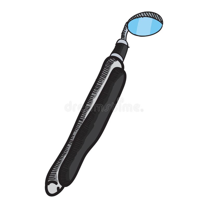 Mouth Mirror Stock Illustrations – 3,196 Mouth Mirror Stock