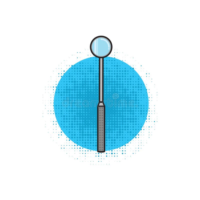 Mouth Mirror Stock Illustrations – 3,196 Mouth Mirror Stock