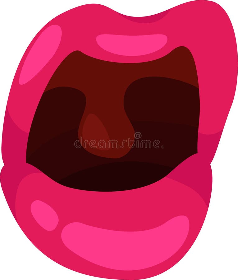 Mouth vector stock vector. Illustration of love, humor - 21028800