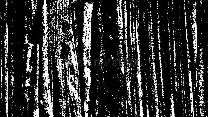 Mouvement de bruit blanc sur le fond noir illustration de vecteur