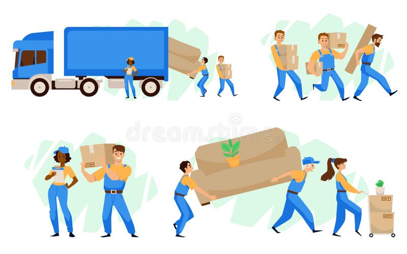 Furniture Movers Stock Illustrations – 368 Furniture Movers Stock  Illustrations, Vectors & Clipart - Dreamstime