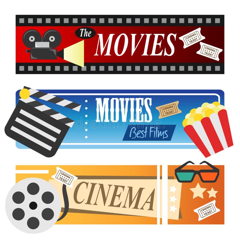 Movie Banners Stock Illustrations 2,043 Movie Banners Stock