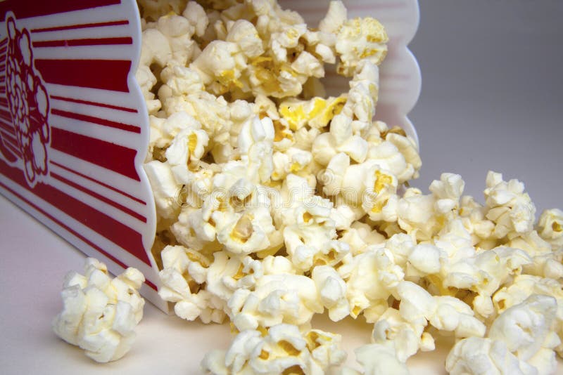 Movie Popcorn stock photos