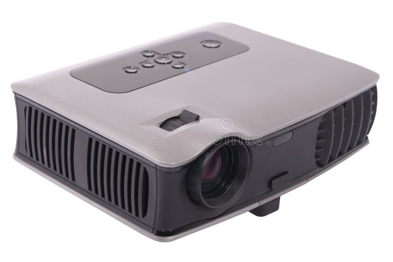 Movie Projector stock image. Image of modern, close, equipment 10679435