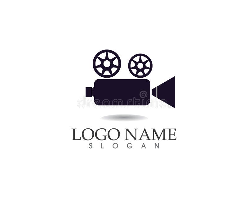 Movie Record Symbols Logo and Icons Template Stock Vector ...