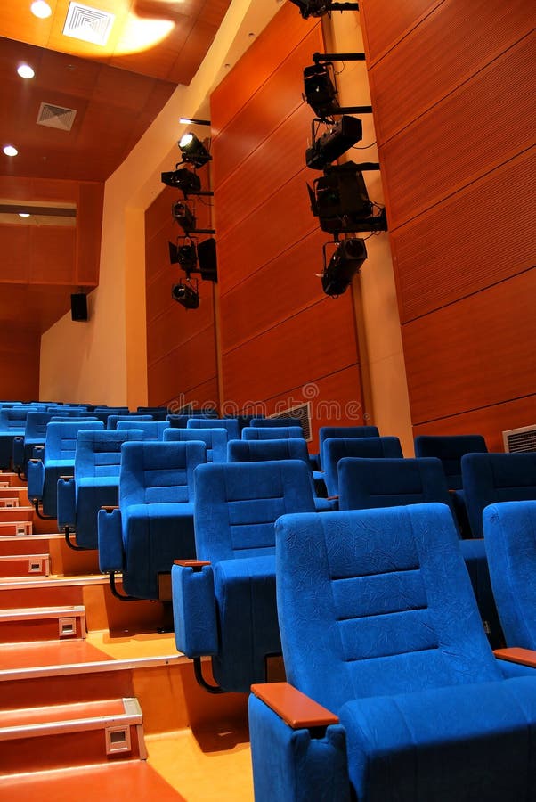 Movie Theater Seats stock image. Image of conference, salon 8267637