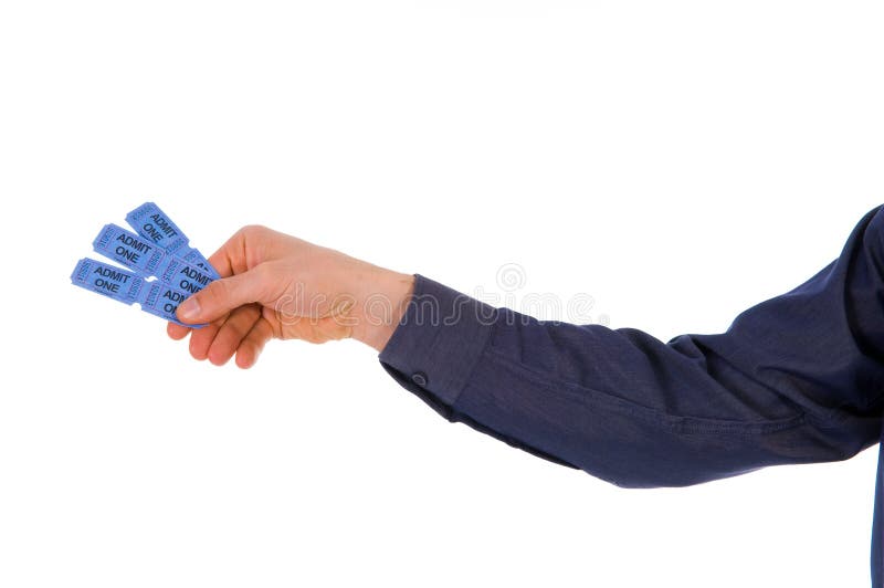 Movie tickets stock image Movie tickets stock image