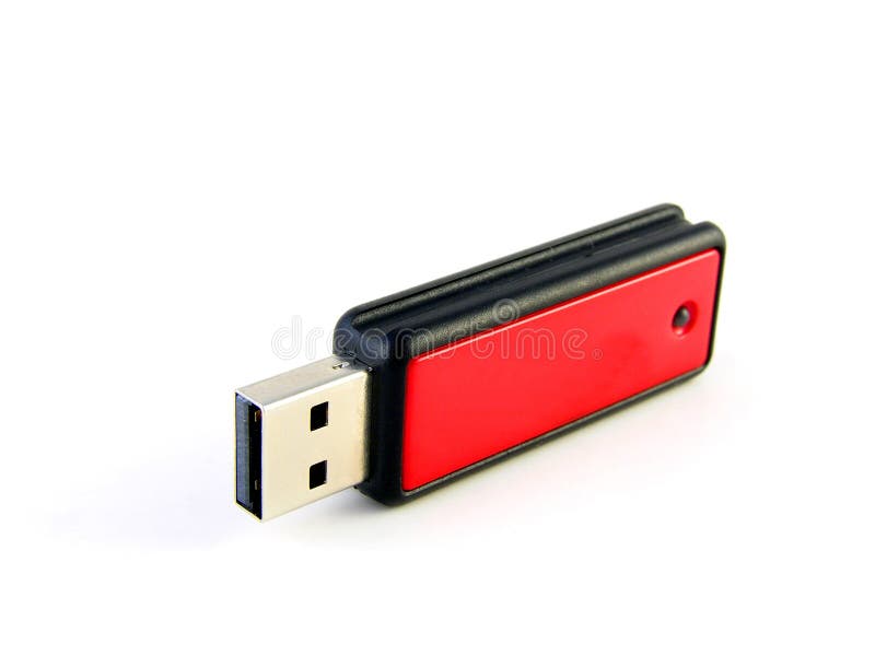 Movimentação da pena da memória do USB imagem de stock royalty free Movimentação da pena da memória do USB imagem de stock royalty free