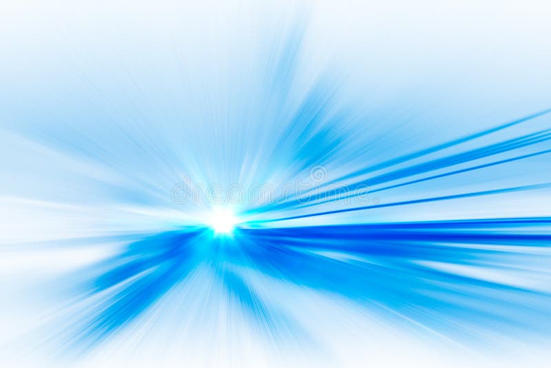 Movimento ad alta velocità astratto nei confronti del futuro immagine stock libera da diritti