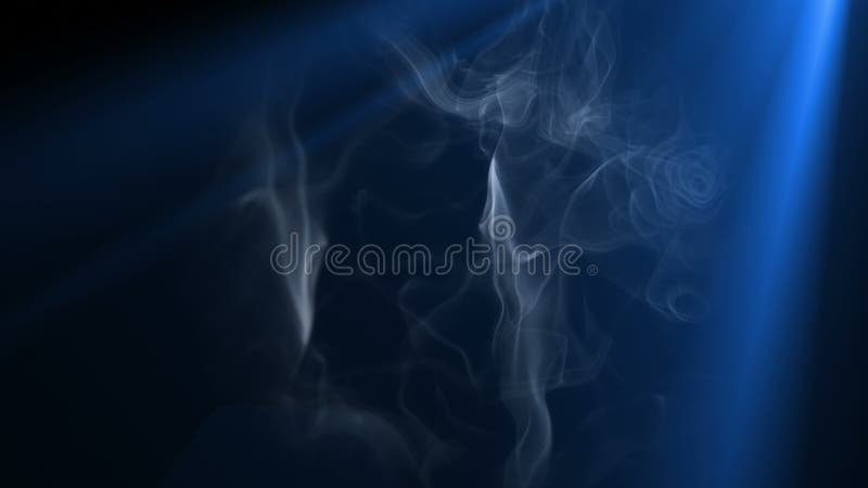 Fumo luz movimento 4k ilustração do vetor