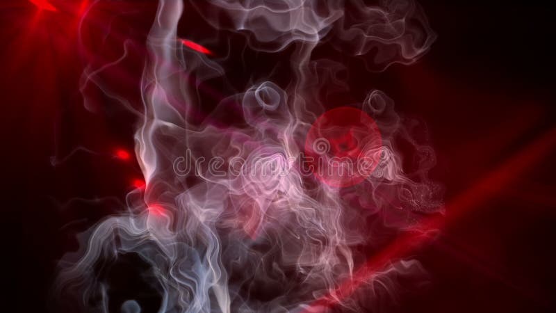 Fumo luz movimento 4k ilustração royalty free