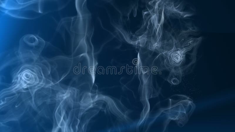Fumo luz movimento 4k ilustração royalty free