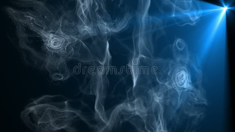 Fumo luz movimento 4k ilustração royalty free