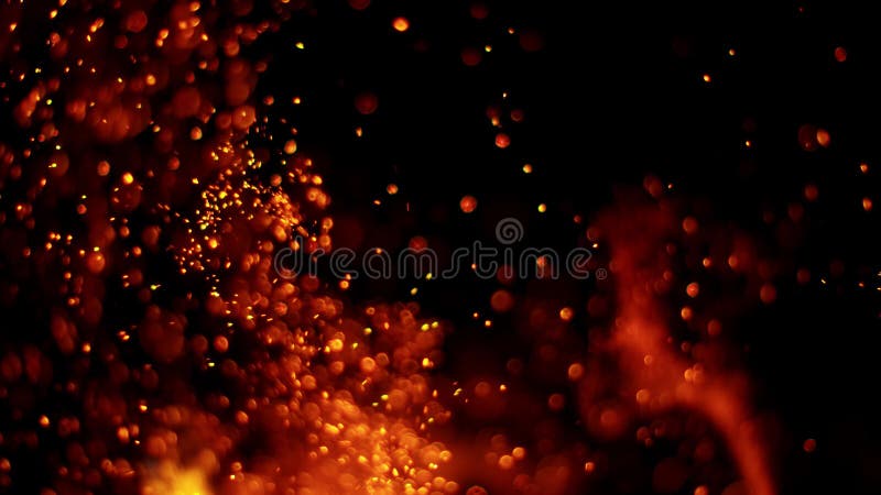 Super câmara lenta de faíscas de fogo vídeos de arquivo