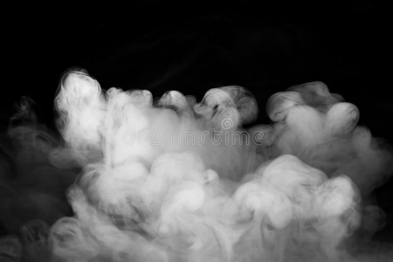 Movimiento abstracto de la niebla o del humo en negro imagenes de archivo Movimiento abstracto de la niebla o del humo en negro imagenes de archivo