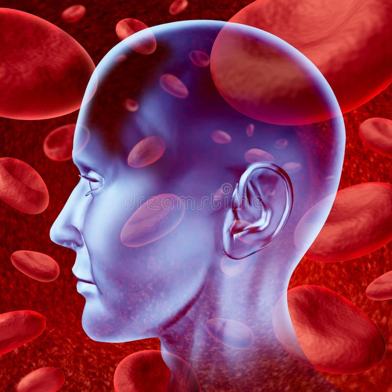 Movimiento del cerebro ilustración del vector Movimiento del cerebro ilustración del vector