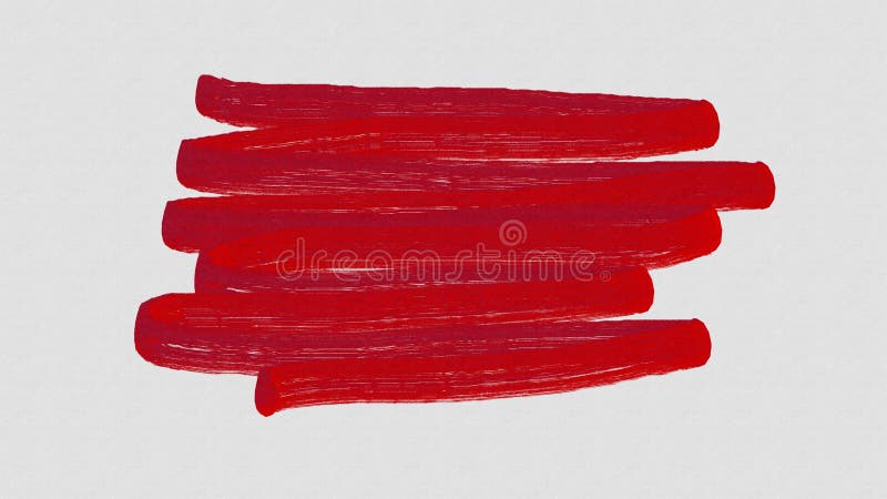 Movimiento rojo abstracto de la brocha de la acuarela fotos de archivo libres de regalías Movimiento rojo abstracto de la brocha de la acuarela fotos de archivo libres de regalías