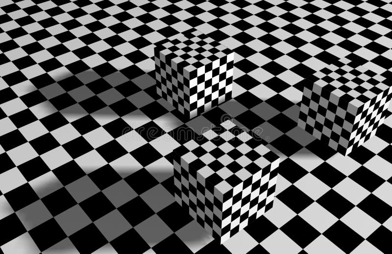 Moving cubes stock illustration. Illustration of dark - 46307740