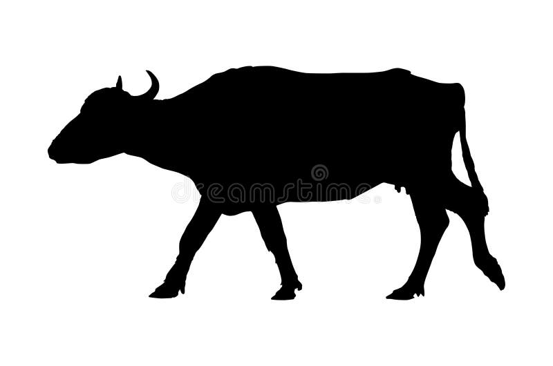reaktion fællesskab igen Moving figure of a Buffalo stock illustration. Illustration of homemade -  89265657