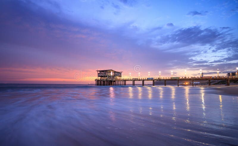 Moyo Pier Durban royalty free stock photo