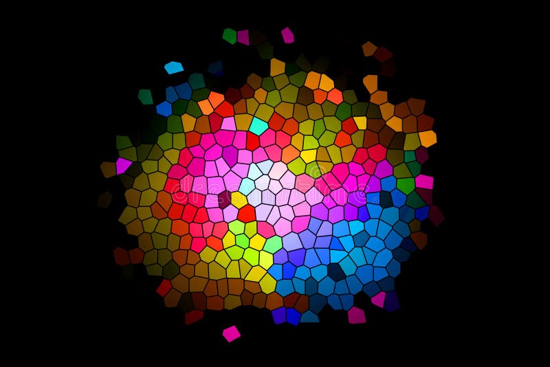 Mozaic colorat 10 royalty free stock photography