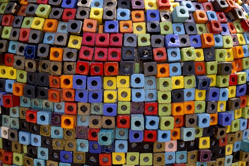 Mozaic colorat stock photo